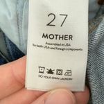 Mother Denim‎ The Tripper High Rise Crop Flare Wander Dust Butterfly Women 27 Blue Photo 10