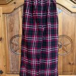 Burgundy and white Texas A&M plaid pajama pants #AggieStyle Red Photo 1