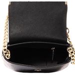 DKNY Croc-Embssed Leather Flap Bucket Photo 3