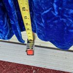 Handmade Pretty Blue Crushed Velvet Mother of the Bride Dress, Vintage Photo 5