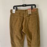Levi's Levi’s Low Pro Mid Rise Straight Leg Corduroy Pants Tan Womens 31x30 Photo 4