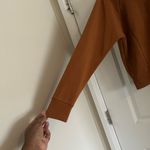 Spanx  Airessentials Tan Zip-Up Sweater Photo 1