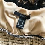 Forever 21  scalloped trim lace crop top sz medium Photo 1