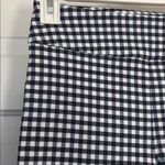 Elliott Lauren Black and White Checkered Cropped Pants Size 4 Photo 1