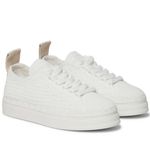 Chloé Chloe Lauren Crochet Sneakers in White Photo 1
