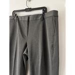 Talbots NWT Dark Grey Barley Boot Pleated Dress Pants Women’s Size 20W Photo 2