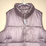 Old Navy NWT Women’s Icelandic Mineral Pink Winter Outdoor Puffer Vest Photo 1