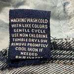 Angel Kiss Jean Shorts Womens 9 Blue Denim Cut Offs Y2K Ladder Cut Outs 28x3 Photo 8