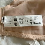 Chantelle  Nude Tan Lace Rive Gauche Full Coverage Underwire Bra‎ 42D EUC Photo 2