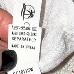 Cupshe  women’s small medium pullover ivory off white cover up beach resort wear Photo 7