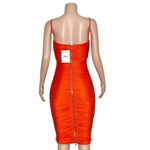 Nookie  Cooper Midi Dress, Tangerine, Small Photo 12