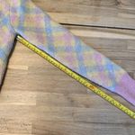 ZARA  Pink & Yellow Argyle Cardigan S Photo 4