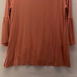 Como vintage Floral Boho Top Peach Medium Photo 4