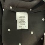 CeCe Black and White Polka Dot Short Sleeve Top Size XL Photo 6