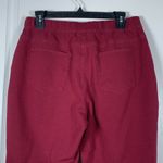 Quacker Factory Dream Jeannes by Quaker Factory Maroon Pull On Pants Size Med EUC #DS-1667 Photo 5