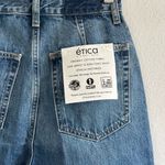 Ética Iris Relaxed Barrel Jean in Basalt, Size 24 Blue Photo 6