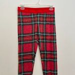 PINK - Victoria's Secret VS  Cozy Sleep Jogger Pants Red Plaid CHRISTMAS Pajamas PJs Photo 2
