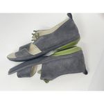 NWOB Camper Womens Girls Right Nubuck Leather Shoes Size 38 Grey Perforated Gray Photo 6