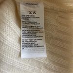 Saks 5th Avenue Saks Fifth Avenue Luxurious 100% Cashmere Cream Ribbed Sweater - Size Small Photo 5
