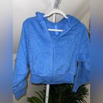 SKIMS • terry zip up hoodie in Tide Small Photo 2