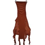 Windsor Moments Like This Dress Strapless Midi Ruffled Size Small Photo 5