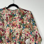 ZARA  Women's Long Sleeve Ruffle Floral Print Dress‎ Sz XS NWT Photo 5