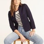 J.Crew Navy Fitted Blazer Photo 0