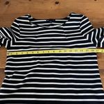 Gap  Navy Stripe Mini Dress Knit Half Sleeve Size Small Photo 2