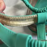 Mint Green Thong Sandals with Metallic Accent Size undefined Photo 6