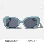 Cotton On New  blue polycarbonate sunglasses Photo 3