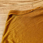 Mod Ref Oversized Copper Brown Preppy Blouse Top Womens Large Photo 3