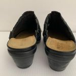 EUC NAOT Vision Black Leather Madras Mules Comfort Shoes Size EU 40 US 9 Photo 4