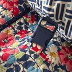 Vera Bradley  Summer Cottage Floral Multicolor Pattern Messenger Bag Photo 2