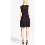 Kate Spade Crepe Fit and Flare Dress in Black - Size 6 Photo 1
