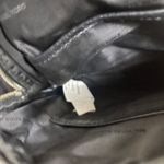 Michael Kors Mini Backpack Cream Sherpa Black Leather Trim Silver Hardware Cute Photo 10