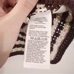 Madewell Open-Stitch Sweater Tank Sand Stripe Sleeveless Top Photo 4