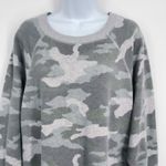 Aerie City Sweatshirt in Camo Print Pattern Oversized Boyfriend Relaxed Gray Photo 4