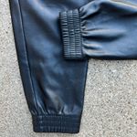 Avec Les Filles EUC Faux Leather Jogger Pants Black Size XS Photo 7