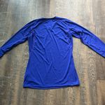 Nike Pro, women's vibrant blue‎ fitted long sleeve athletic shirt Size X Large Purple Photo 3