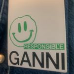 Ganni  NWT Denim Western dress size 2 Photo 7