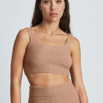 Everlane  The Cozy Stretch Tank Top Gray Size Small Photo 0