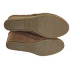 Toms  Desert Wedge Suede Perforated Leather Ankle Booties Heel‎ Cork Women's 10 Photo 5