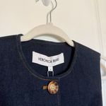 Veronica Beard NEW Jessup Denim Vest Dark Oxford Photo 8