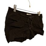 Old Navy  Black Linen Blend Shorts Photo 2