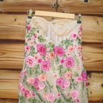 Mac Duggal   20652 Beige Strapless Bustier Floral Embroidered Mermaid Gown Photo 13