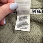 PINK - Victoria's Secret Victoria Secret PINK Green Sherpa 1/4 Zip Jacket Photo 8