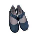 Abeo Talia Black Leather Ballet Flats Sz 6 Photo 2