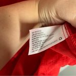 Knox Rose  red mini dress‎ with embroidery details v-neck size medium Photo 7