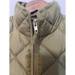 J.Crew  Vest Womens S Olive Green Quilted Excursion Down Vest Hiking  B0109 Photo 3