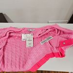 ZARA  Cable Knit Cardigan -Bubblegum pink/Hot pink - Women's Size M -6427/038/630 Photo 8